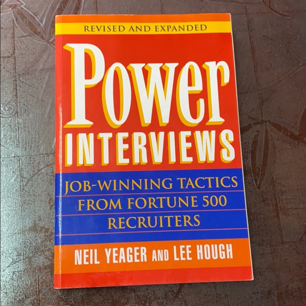 Power interviews by Neil Yeager and lee hough book
